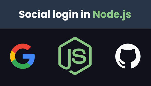 Social login in Node.js